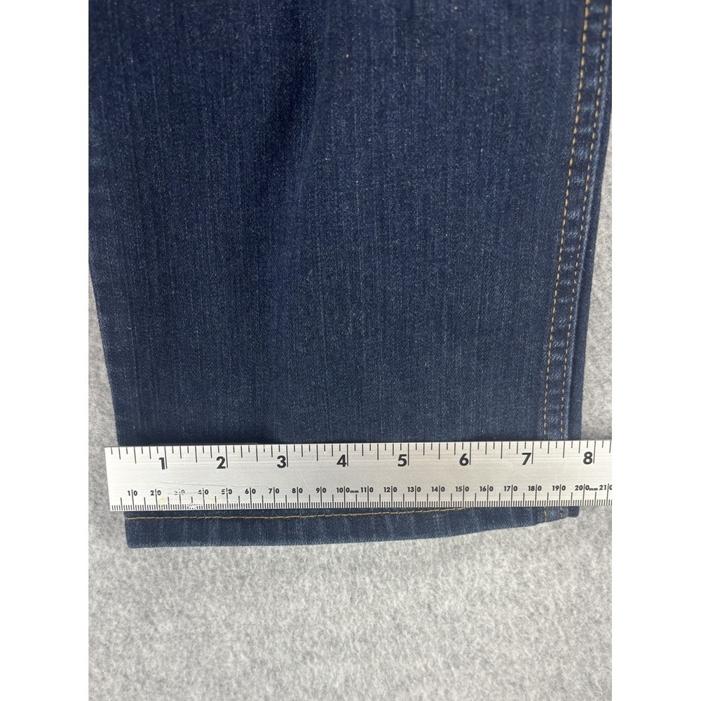 Carhartt Rugged Flex Straight Fit Jeans Mens 33x32 Dark Wash Stretch Denim Ranch - Picture 12 of 12